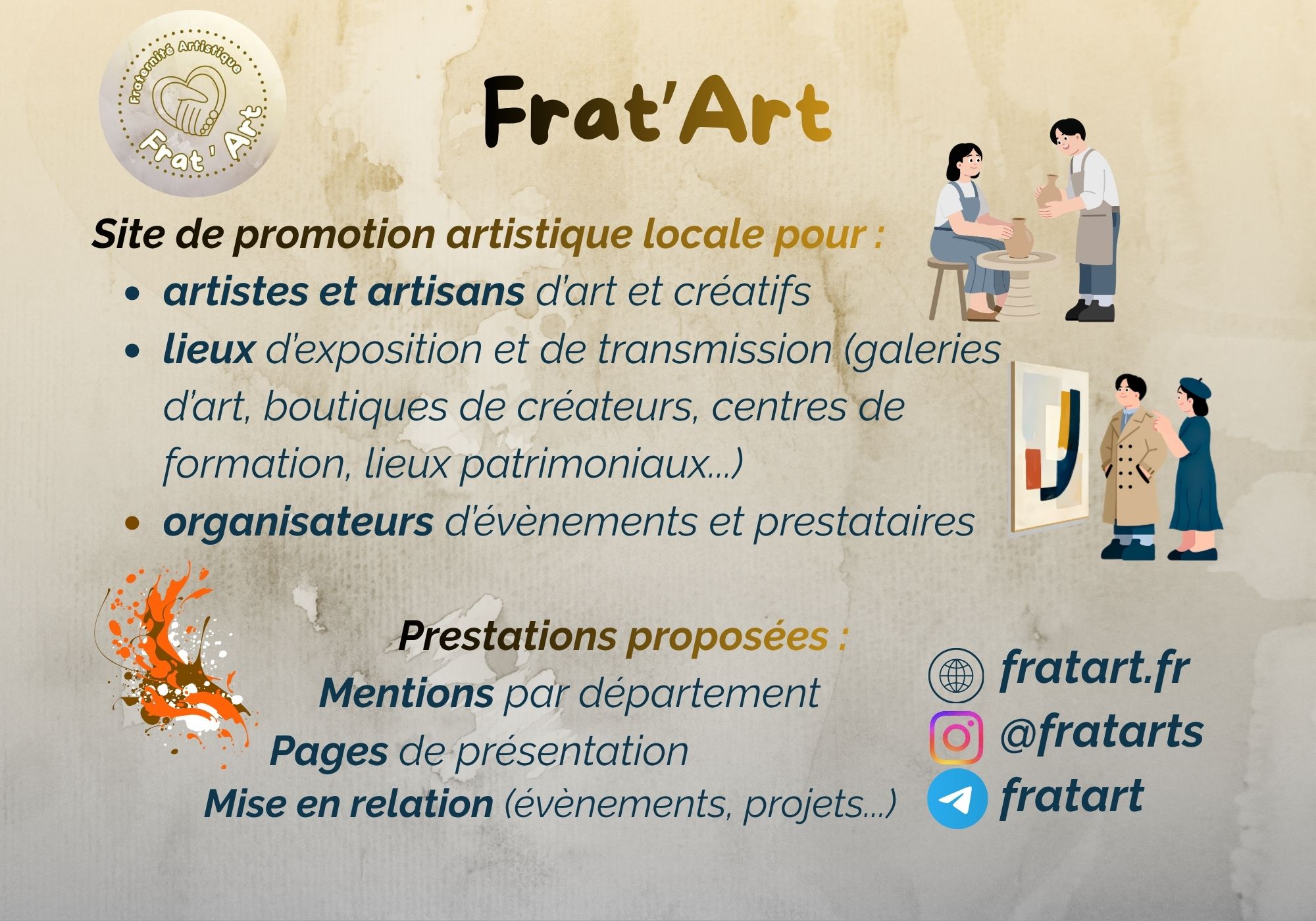Actualités Frat'Art - Eté 2026