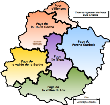 Sarthe - 5 Pays